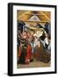 The Adoration of the Shepherds, Altarpiece from Verdu, 1432-34-Jaume Ferrer II-Framed Giclee Print