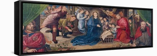 The Adoration of the Shepherds, C. 1480-Hugo van der Goes-Framed Stretched Canvas