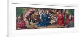 The Adoration of the Shepherds, C. 1480-Hugo van der Goes-Framed Premium Giclee Print