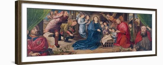 The Adoration of the Shepherds, C. 1480-Hugo van der Goes-Framed Premium Giclee Print