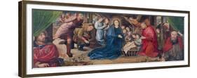 The Adoration of the Shepherds, C. 1480-Hugo van der Goes-Framed Premium Giclee Print