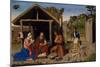 The Adoration of the Shepherds, c.1520-Vincenzo Di Biagio Catena-Mounted Giclee Print
