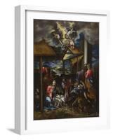 The Adoration of the Shepherds, C.1576-77-El Greco-Framed Giclee Print