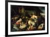 The Adoration of the Shepherds, c.1585-1590-Francesco Bassano-Framed Giclee Print