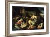 The Adoration of the Shepherds, c.1585-1590-Francesco Bassano-Framed Giclee Print