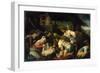 The Adoration of the Shepherds, c.1585-1590-Francesco Bassano-Framed Giclee Print