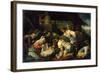 The Adoration of the Shepherds, c.1585-1590-Francesco Bassano-Framed Giclee Print