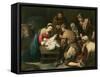 The Adoration of the Shepherds, c.1650-Bartolome Esteban Murillo-Framed Stretched Canvas