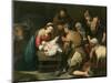 The Adoration of the Shepherds, c.1650-Bartolome Esteban Murillo-Mounted Premium Giclee Print