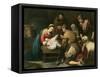 The Adoration of the Shepherds, c.1650-Bartolome Esteban Murillo-Framed Stretched Canvas