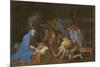 The Adoration of the Shepherds, c.1653-Nicolas Poussin-Mounted Giclee Print