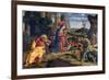 The Adoration of the Shepherds, C1450-Andrea Mantegna-Framed Giclee Print