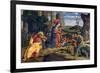 The Adoration of the Shepherds, C1450-Andrea Mantegna-Framed Giclee Print