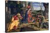 The Adoration of the Shepherds, C1450-Andrea Mantegna-Stretched Canvas