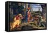 The Adoration of the Shepherds, C1450-Andrea Mantegna-Framed Stretched Canvas