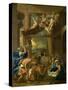 The Adoration of the Shepherds, C1633-Nicolas Poussin-Stretched Canvas