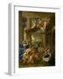 The Adoration of the Shepherds, C1633-Nicolas Poussin-Framed Giclee Print