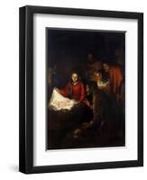 The Adoration of the Shepherds, C1650-Bartolome Esteban Murillo-Framed Giclee Print