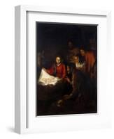 The Adoration of the Shepherds, C1650-Bartolome Esteban Murillo-Framed Giclee Print