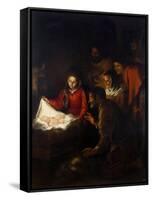 The Adoration of the Shepherds, C1650-Bartolome Esteban Murillo-Framed Stretched Canvas