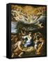 The Adoration of the Shepherds, French School-Annibale Carracci-Framed Stretched Canvas