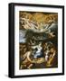 The Adoration of the Shepherds, French School-Annibale Carracci-Framed Giclee Print