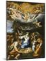 The Adoration of the Shepherds, French School-Annibale Carracci-Mounted Giclee Print