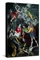 The Adoration of the Shepherds, from the Santo Domingo El Antiguo Altarpiece, circa 1603-14-El Greco-Stretched Canvas