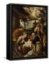 The Adoration of the Shepherds (Oil on Canvas)-Pedro Orrente-Framed Stretched Canvas