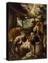 The Adoration of the Shepherds (Oil on Canvas)-Pedro Orrente-Stretched Canvas