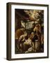 The Adoration of the Shepherds (Oil on Canvas)-Pedro Orrente-Framed Giclee Print