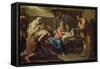 The Adoration of the Shepherds, Post 1798-Gaetano Gandolfi-Framed Stretched Canvas