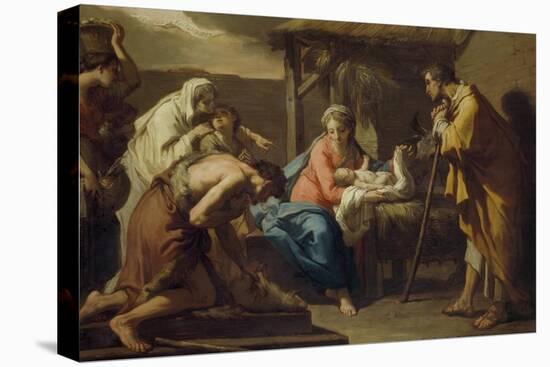 The Adoration of the Shepherds, Post 1798-Gaetano Gandolfi-Stretched Canvas