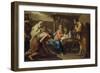 The Adoration of the Shepherds, Post 1798-Gaetano Gandolfi-Framed Giclee Print