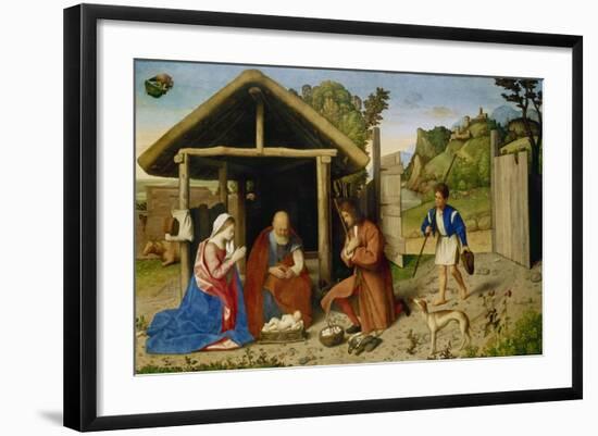 The Adoration of the Shepherds, Probably after 1520-null-Framed Giclee Print