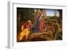 The Adoration of the Shepherds, Shortly after 1451-Andrea Mantegna-Framed Art Print