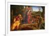 The Adoration of the Shepherds, Shortly after 1451-Andrea Mantegna-Framed Premium Giclee Print