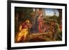 The Adoration of the Shepherds, Shortly after 1451-Andrea Mantegna-Framed Premium Giclee Print