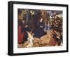 The Adoration of the Shepherds (The Portinari Triptyc), Ca 1478-Hugo van der Goes-Framed Giclee Print