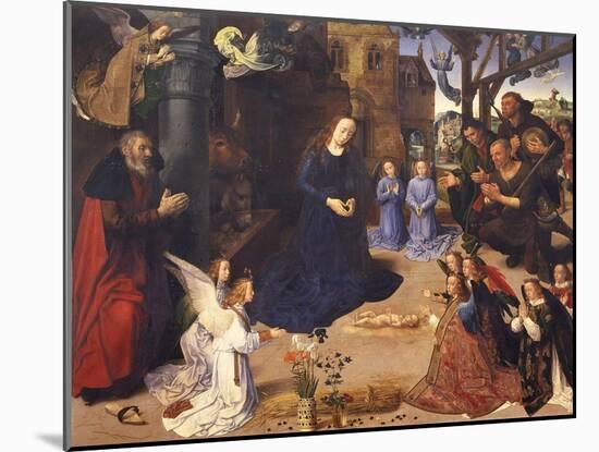 The Adoration of the Shepherds (The Portinari Triptyc), Ca 1478-Hugo van der Goes-Mounted Giclee Print