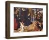 The Adoration of the Shepherds (The Portinari Triptyc), Ca 1478-Hugo van der Goes-Framed Giclee Print