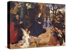 The Adoration of the Shepherds (The Portinari Triptyc), Ca 1478-Hugo van der Goes-Stretched Canvas