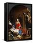The Adoration of the Shepherds with Saint Francis of Assisi - Jacob (Jacques) Van Oost, the Elder (-Jacob Van Oost-Framed Stretched Canvas