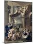 The Adoration of the Shepherds-Nicolas Poussin-Mounted Giclee Print