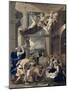 The Adoration of the Shepherds-Nicolas Poussin-Mounted Giclee Print