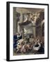 The Adoration of the Shepherds-Nicolas Poussin-Framed Giclee Print