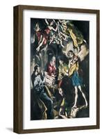 The Adoration of the Shepherds-El Greco-Framed Art Print