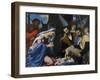 The Adoration of the Shepherds-Lorenzo Lotto-Framed Giclee Print