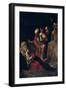 The Adoration of the Shepherds-Caravaggio-Framed Art Print