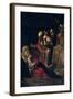 The Adoration of the Shepherds-Caravaggio-Framed Art Print